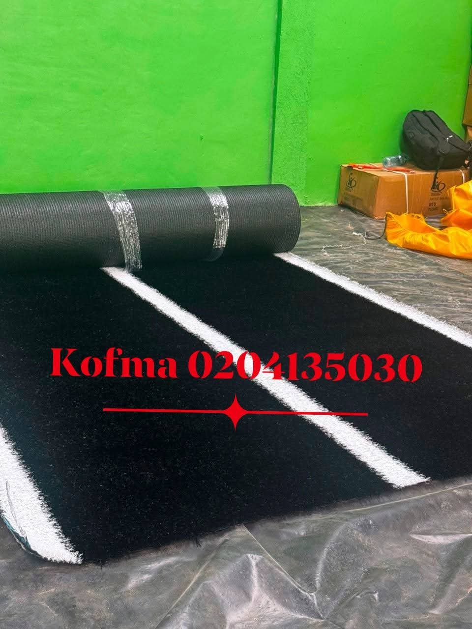 Artificial Grass 30mm Turf – Roll-Black/white