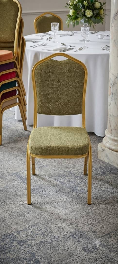 Church chair gold with gold no design
