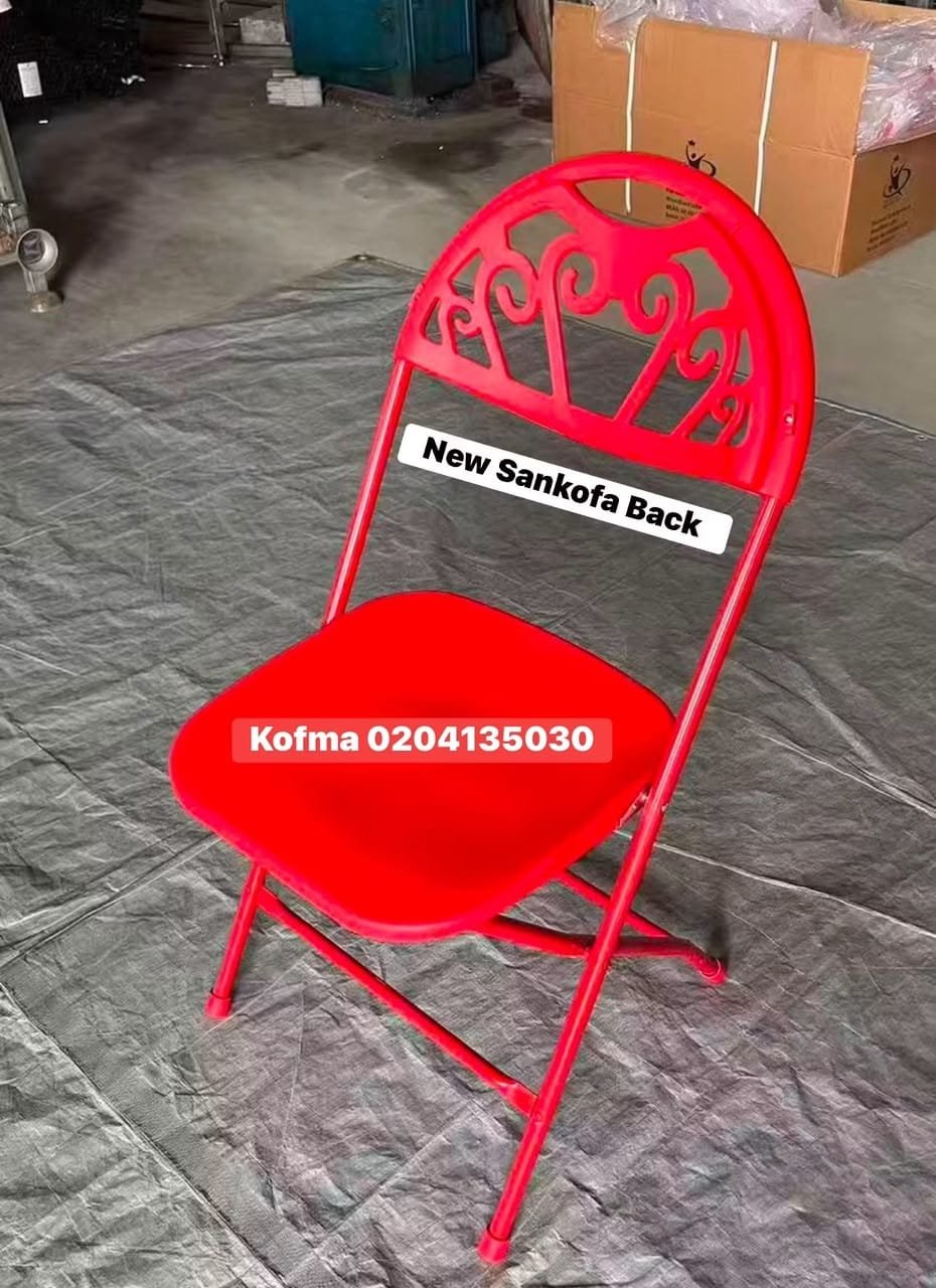 GYE NYAME FAN BACK RED
