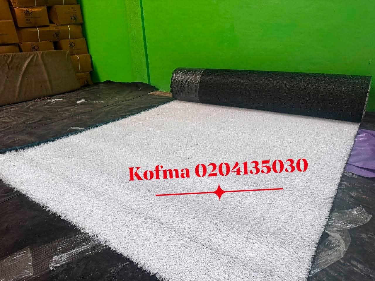 Artificial Grass Turf – Roll SOLID  WHITE